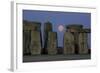 Stonehenge Moon-Charles Bowman-Framed Photographic Print