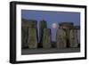 Stonehenge Moon-Charles Bowman-Framed Photographic Print