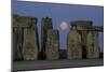 Stonehenge Moon-Charles Bowman-Mounted Photographic Print