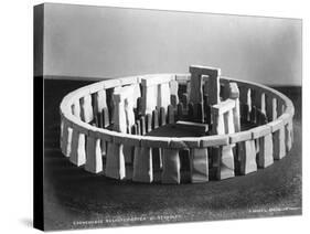 Stonehenge Reconstructed-H Brooks-Stretched Canvas