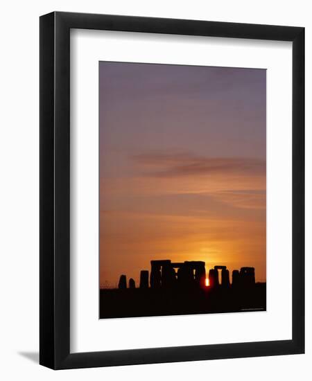 Stonehenge, Salisbury Plain, England, UK-Adam Woolfitt-Framed Photographic Print