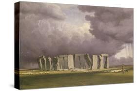 Stonehenge: Stormy Day, 1846-J. M. W. Turner-Stretched Canvas