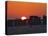 Stonehenge, UNESCO World Heritage Site, at Sunrise, Wiltshire, England, United Kingdom, Europe-Charles Bowman-Stretched Canvas