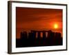 Stonehenge, UNESCO World Heritage Site, Wiltshire, England, United Kingdom, Europe-null-Framed Photographic Print