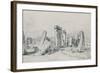 Stonehenge, Wiltshire, 1820-John Constable-Framed Giclee Print