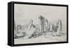 Stonehenge, Wiltshire, 1820-John Constable-Framed Stretched Canvas