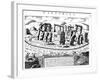 Stonehenge, Wiltshire, 18th Century-null-Framed Giclee Print