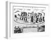 Stonehenge, Wiltshire, 18th Century-null-Framed Giclee Print