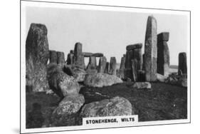 Stonehenge, Wiltshire, C1920S-null-Mounted Giclee Print