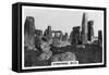 Stonehenge, Wiltshire, C1920S-null-Framed Stretched Canvas