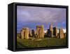 Stonehenge, Wiltshire, England, UK-Charles Bowman-Framed Stretched Canvas