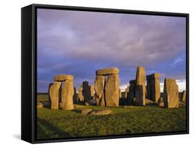 Stonehenge, Wiltshire, England, UK-Charles Bowman-Framed Stretched Canvas