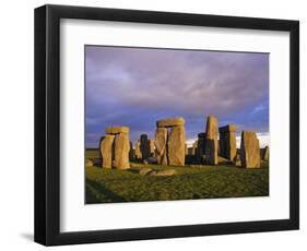 Stonehenge, Wiltshire, England, UK-Charles Bowman-Framed Photographic Print