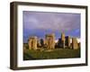 Stonehenge, Wiltshire, England, UK-Charles Bowman-Framed Photographic Print