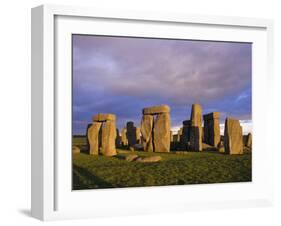 Stonehenge, Wiltshire, England, UK-Charles Bowman-Framed Photographic Print