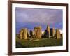 Stonehenge, Wiltshire, England, UK-Charles Bowman-Framed Photographic Print