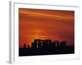 Stonehenge, Wiltshire, England-Rex Butcher-Framed Photographic Print