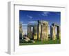 Stonehenge, Wiltshire, England-Peter Adams-Framed Photographic Print