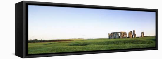 Stonehenge Wiltshire England-null-Framed Stretched Canvas