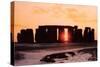 Stonehenge, Winter Solstice-null-Stretched Canvas