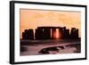 Stonehenge, Winter Solstice-null-Framed Giclee Print