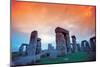 Stonehenge-Clifton Hill-Mounted Art Print