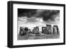 Stonehenge-null-Framed Art Print