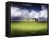 Stonehenge-Chris Madeley-Framed Stretched Canvas
