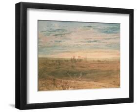 Stonehenge-JMW Turner-Framed Giclee Print