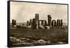 Stonehenge-null-Framed Stretched Canvas