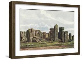 Stonehenge-null-Framed Art Print