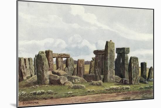 Stonehenge-null-Mounted Art Print