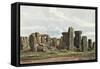 Stonehenge-null-Framed Stretched Canvas