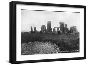 Stonehenge-null-Framed Art Print