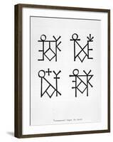 Stonemasons' Symbols-null-Framed Photographic Print