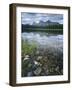 Stones Along Shore of Frog Lake with Mountain Peaks in Back, Sawtooth National Recreation Area, USA-Scott T^ Smith-Framed Photographic Print