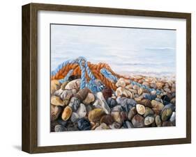 Stones and Ropes-Cristiana Angelini-Framed Giclee Print