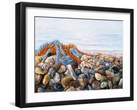 Stones and Ropes-Cristiana Angelini-Framed Giclee Print