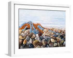 Stones and Ropes-Cristiana Angelini-Framed Giclee Print