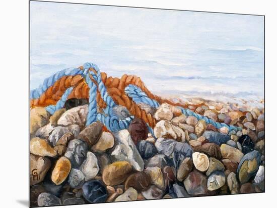 Stones and Ropes-Cristiana Angelini-Mounted Giclee Print