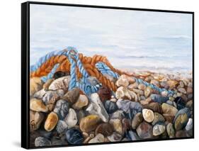 Stones and Ropes-Cristiana Angelini-Framed Stretched Canvas