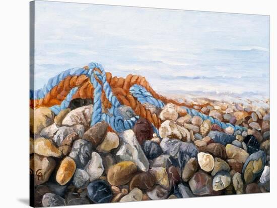 Stones and Ropes-Cristiana Angelini-Stretched Canvas