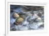 Stones and Waves-Xavier Ortega-Framed Art Print