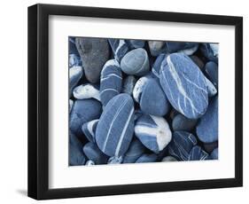 Stones, Lake Champlain, Vermont, USA-Charles Gurche-Framed Photographic Print