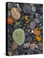 Stones, Lopez Island, Agate Beach County, Washington, USA-Charles Gurche-Stretched Canvas