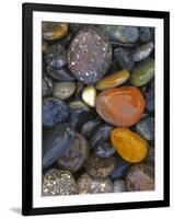 Stones, Lopez Island, Agate Beach County, Washington, USA-Charles Gurche-Framed Photographic Print