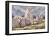 Stones of Castlerigg, Cumbria, 1984-Evangeline Dickson-Framed Giclee Print