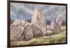 Stones of Castlerigg, Cumbria, 1984-Evangeline Dickson-Framed Giclee Print