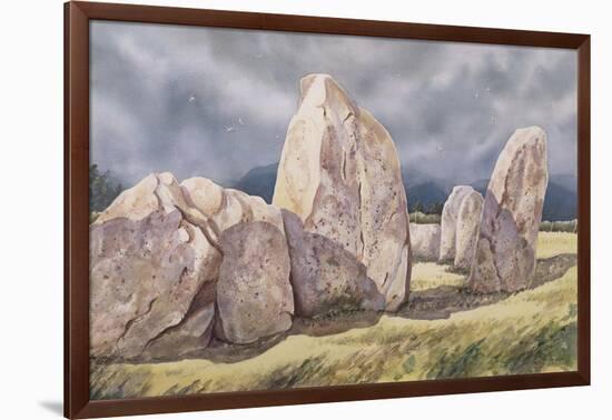 Stones of Castlerigg, Cumbria, 1984-Evangeline Dickson-Framed Giclee Print