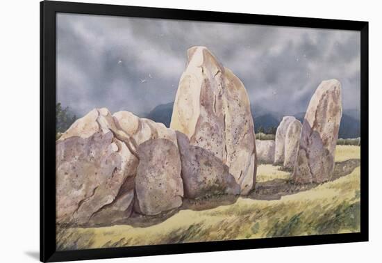 Stones of Castlerigg, Cumbria, 1984-Evangeline Dickson-Framed Giclee Print